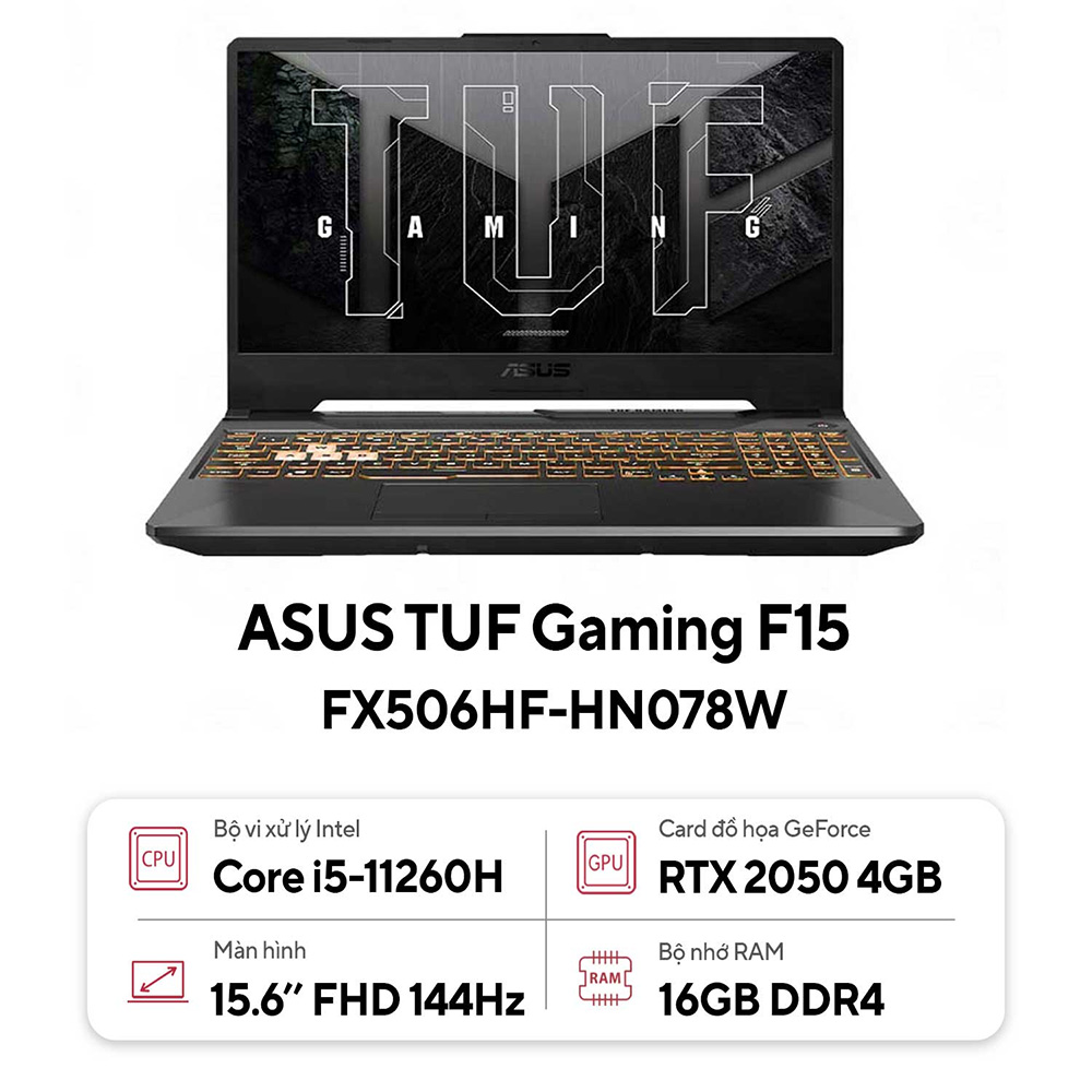 Laptop ASUS TUF Gaming F15